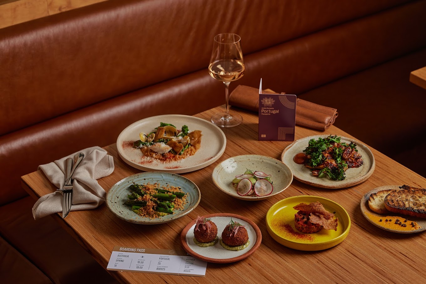 Portuguese Cuisine Spread